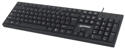 Produktbild von MANHATTAN USB-Tastatur schwarz