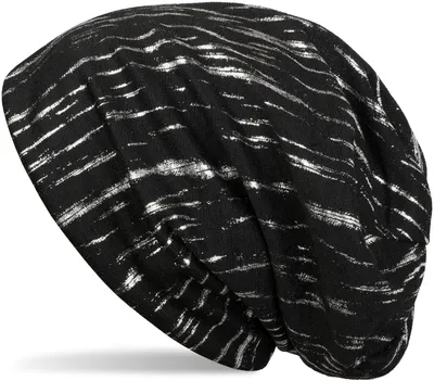 Imagen del producto de styleBREAKER: Gorro de lana con detalles metálicos, modelo "slouch" (holgado), uni, referencia 04024120