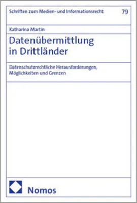 Obrázek produktu pro Datenübermittlung in Drittländer