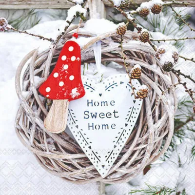 Produktbild von Servietten 25x25 cm - Home sweet home