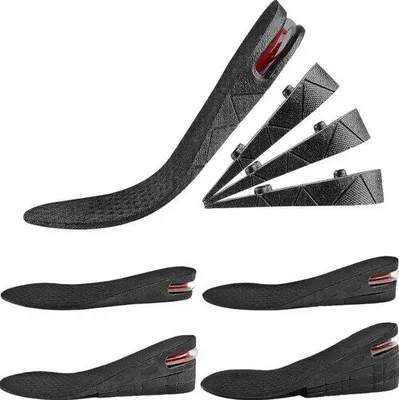 Obrázok produktu pre Vložky do topánok na zvýšenie výšky o 3–9 cm s tlmením nárazov