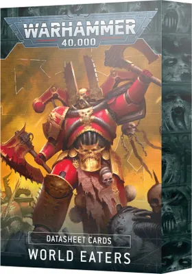 Produktbild von Warhammer 40.000 World Eaters Data Cards