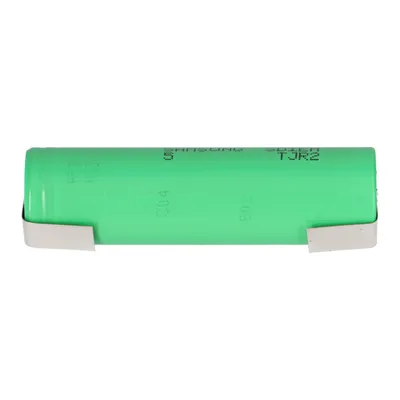 Produktbild von Samsung INR18650 25R 2500mAh 3,6V - 3,7V ungeschützt + Lötfahne U