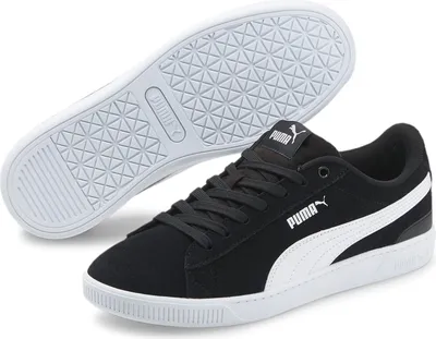 Produktbild von Puma Damen Sneaker 'Vikky v3' black-white-white-puma silver, Damen:41 EU