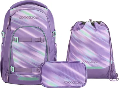 Produktbild von Coocazoo, Schulrucksack-Set MATE Arctic Lights 3-teilig