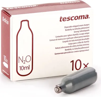 Immagine prodotto di Tescoma Bombe di panna montata monouso DELICIA, 10 pz