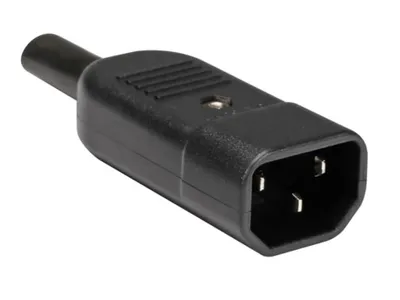 Image de Connecteur CA mâle, type à montage sur câble - 10 A