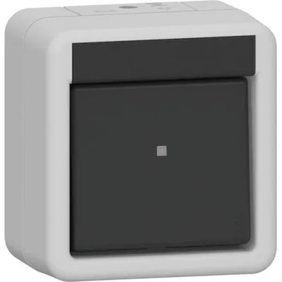 Produktbild von GIRA 310630 Wippschalter AusWe WG AP Grau