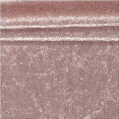 Samt-Stoff ab 0,5m Velvet Dekostoff Kostümstoff Panné Samt glänzend altrosa