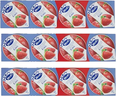 Produktbild von 3x Hero Fragola Konfitüre Einzeldosis Erdbeere Brotaufstriche Italien (4 x 25g)