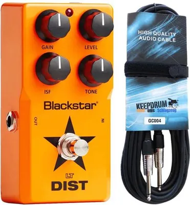 Produktbild von Blackstar LT-Dist Effektpedal mit Gitarrenkabel 6m