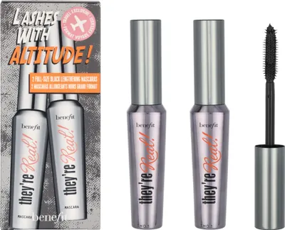 Produktbild von #1 Jet Black - 2x8,5 gr Benefit Duo Set: They're Real! Mascara