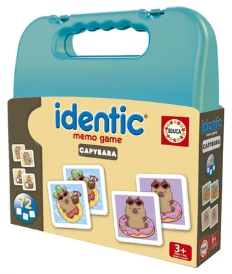 Immagine prodotto di Educa Borras Capibara identico - gioco memoria