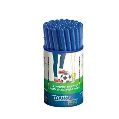 Image de Tratto PEN Stylo feutre bleu 50 pièces(s)