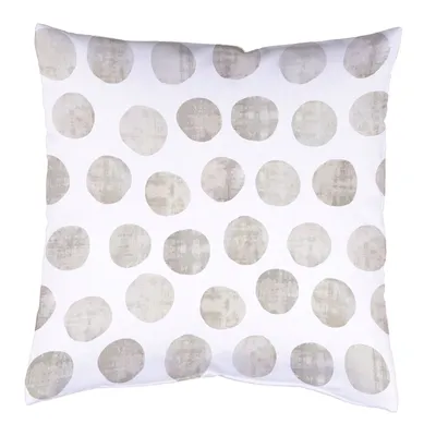 Produktbild von Home Wohnideen Kissenhülle Digitaldruck Kreise 50 x 50 cm Taupe