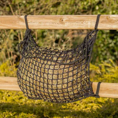 Produktbild von QHP Slowfeeder Heunetz Two-sided, Farbe:schwarz, Größe:L