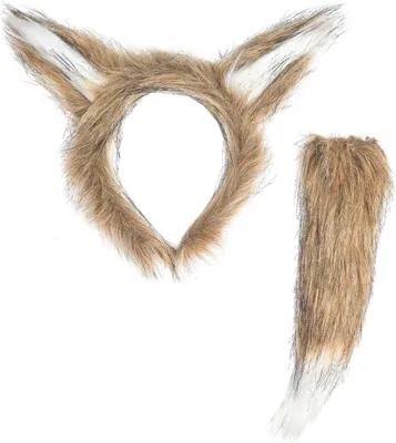 Produktbild von Wolf Set Haarreif und Schwanz