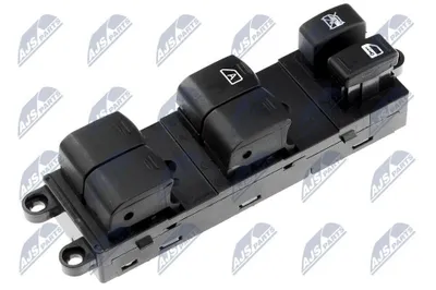 Produktbild von NTY EWS-NS-011 Fensterheberschalter für NISSAN Qashqai / Qashqai +2 I (J10, NJ10) Vorne Links Fensterheber Schalter