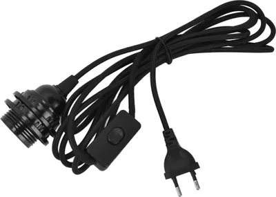 Zdjęcie produktu dla Oprawka do lampy wiszącej E27 Oprawka do lampy wiszącej z wyłącznikiem Oprawka do lampy wiszącej