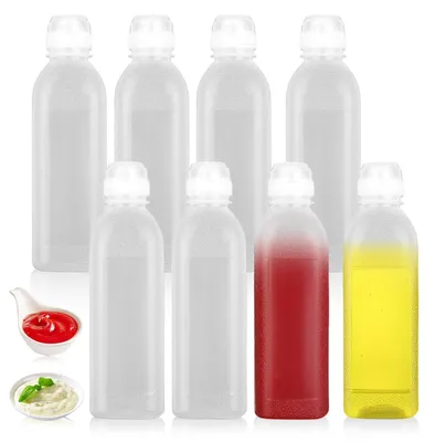 Produktbild von Set mit 8 Squeeze-Flaschen für Saucen, 300 ml