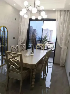 Obrázok produktu pre Jedálenský set Jedálenská skupina Drevené stoly 7ks Kompletný set jedálenský stôl 6 stoličiek