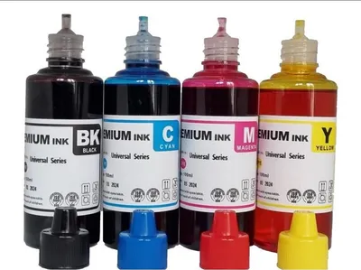 Produktbild von HP32B + HP31CMY Dr. Inkjet Nachfülltinten Multipack - je 100ml black, cyan, magenta yellow