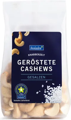 Produktbild von Cashews geröstet Salz 150g