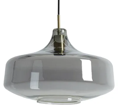 Obrázek produktu pro Light & Living - závěsné svítidlo - Solna - bronz - sklo kouřové sklo - Ø 39cm - E27 - 2969212