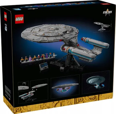 Zdjęcie produktu dla LEGO ICONS Star Trek: U.S.S. Enterprise NCC-1701-DTM, Zestaw do budowania, 18 lat(a), Plastik, 3600 szt., 5,67 kg