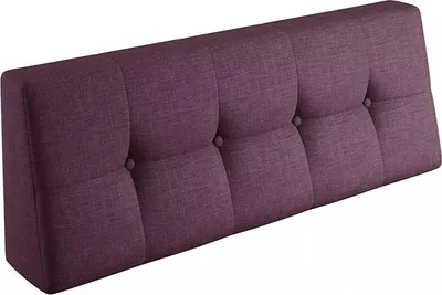 Zdjęcie produktu dla Poduszka Lermowood „Verona” do mebli z palet 100x40 fioletowa – wygodna, trwała i stylowa | Do użytku wewnątrz i na zewnątrz | Różne rozmiary i kolory |