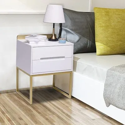 Immagine prodotto di Tavolino da salotto, tavolino da camera da letto, tavolino da salotto e da camera da letto, 48 x 42 x 60 cm