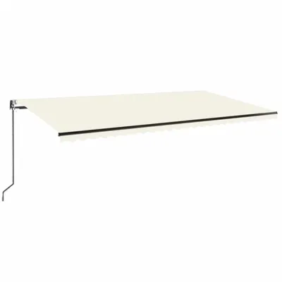 Produktbild von Automatische Markise mit LED & Windsensor 600x350 cm Creme