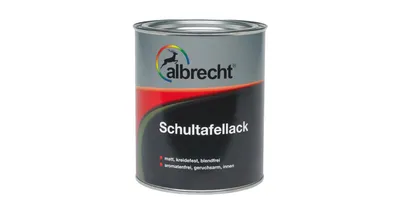 Produktbild von Albrecht Schultafellack 375 ml matt schwarz