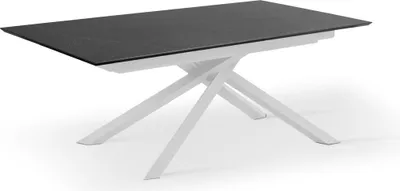 Produktbild von Xavier - Ausziehbarer Tisch (170/270 x 90 cm) aus weißem HPL