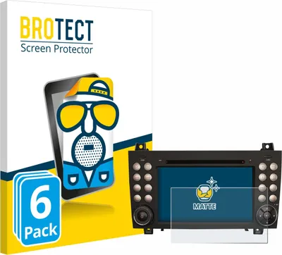 Produktbild von 6x BROTECT Schutzfolie für Erisin ES8940S 7" Displayschutz Displayschutzfolie Folie Matt Entspiegelungsfolie