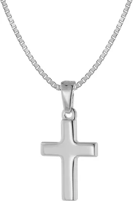 trendor 39582 Kreuz mit Halskette für Kinder 925 Silber 1