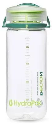 Immagine prodotto di Hydrapak Recon, borraccia da 500 ml, trasparente/verde scuro/verde lime
