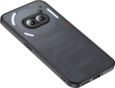 Produktbild von Nothing Phone (2a) Hülle - Coverup Mattes transparentes Back Cover - Schwarz