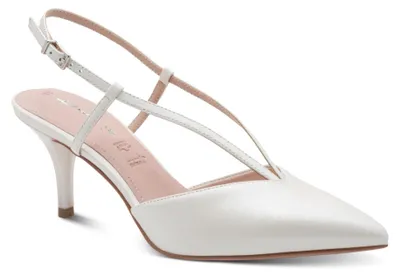 Immagine prodotto di Tamaris Donna Pompe Sling Sling-Back Hochzeit 1-29620-46 bianco