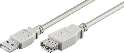 Immagine prodotto di MicroConnect Prolunga USB2.0 A-A 0,1 m M-F