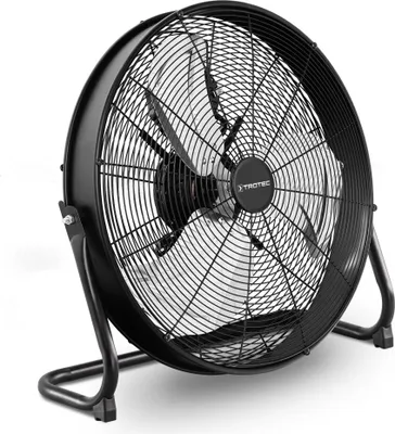 Produktbild von TROTEC Bodenventilator TVM 20 D | 120 Watt Leistung | Durchmesser 50 cm | 3 Geschwindigkeitsstufen | Verstellerbarer Neigungswinkel bis zu 360° | inkl. Tragegriff