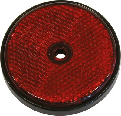 Produktbild von Carpoint Reflektor Rund Ø 70mm Rot 2 Stück
