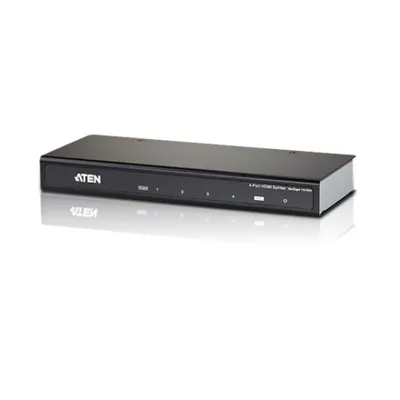 Produktbild von ATEN VS184A, HDMI, 4x HDMI, 4096 x 2160 Pixel, Schwarz, 15 m, 3840 x 2160, 4096 x 2160