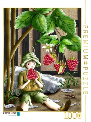Produktbild von CALVENDO Puzzle Beeren-Elf | 1000 Teile Lege-Größe 64x48cm Foto-Puzzle für glückliche Stunden