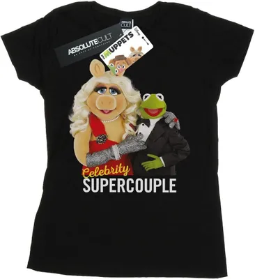 Produktbild von Disney - "The Muppets Celebrity Supercouple" T-Shirt für Damen BI49772 (M) (Schwarz)