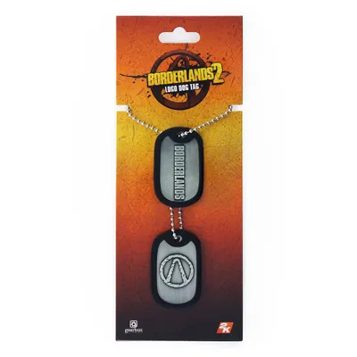 Produktbild von Dog Tags Borderlands 2er Set "Logo"