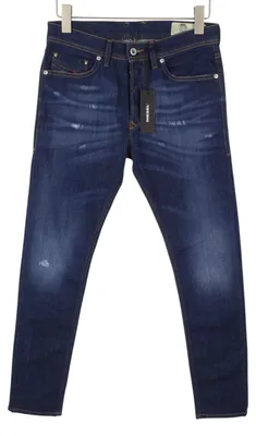 Produktbild von Diesel Tepphar R7na8 Herren Jeansblau Faded Distress Slim Carrot Stretch - W28/L32
