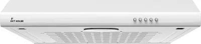Produktbild von KKT KOLBE Dunstabzugshaube 60 cm | Unterbauhaube | Flachschirmhaube | Druckknopf Bedienung | LED-Beleuchtung | Abluft Umluft | 3 Leistungsstufen | Weiß | UBH600W