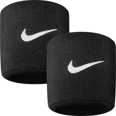Immagine prodotto di Nike - Bracciale  Confezione da 2 Swoosh MR1081 (taglia unica) (nero)