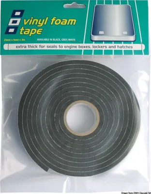 Immagine prodotto di Nastro sigillante in PVC nero Osculati 19.114.00